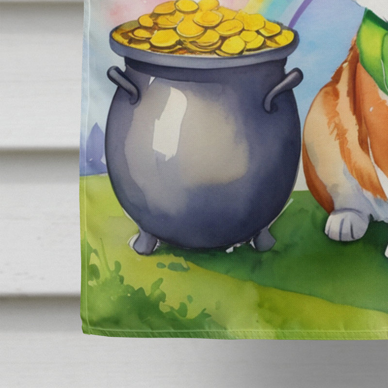 Drapeau Corgi St Patrick's Day House