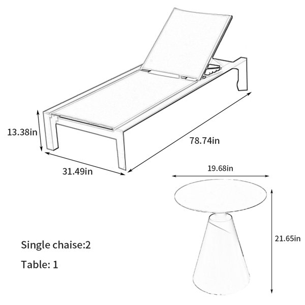 Dimensions du produit