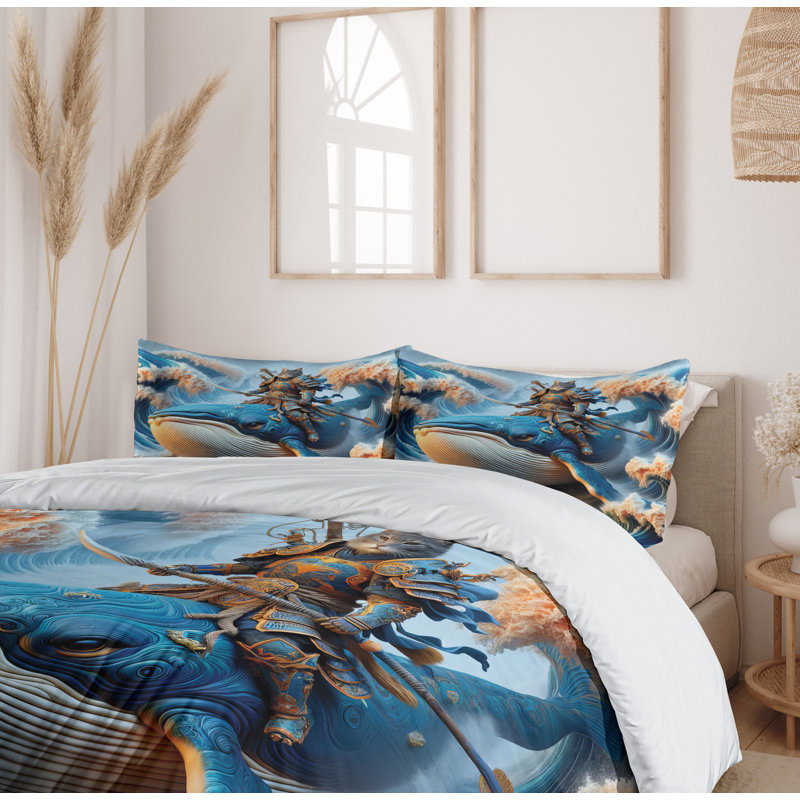 Funny Duvet Cover, King Duvet Cover + 2 Standard Shams