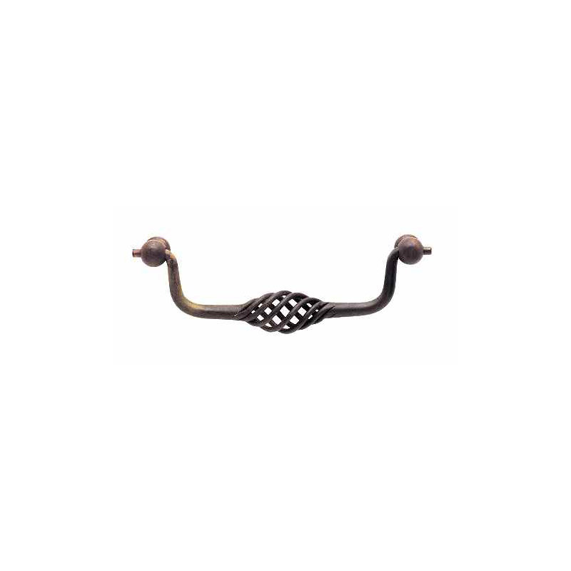 Poignée cage 5 po, rouille, 1 paquet