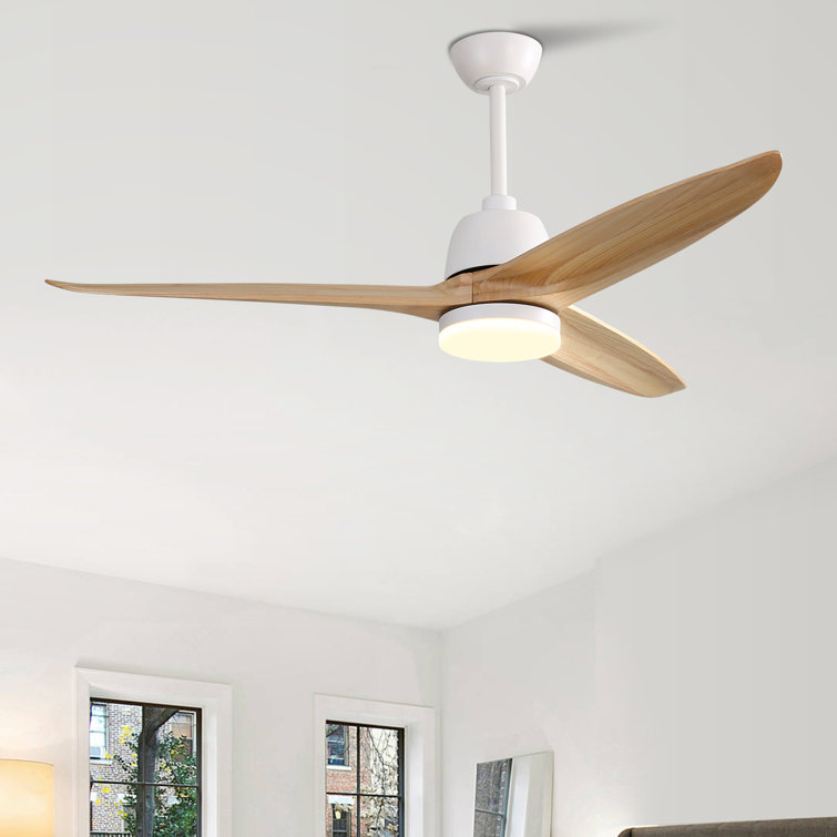 Nicola 56'' 3 - Blade LED Propeller Ceiling Fan with Remote Control and Light Kit Included