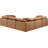 Itala Upholstered L-Shaped Sectional Reversible-94482446