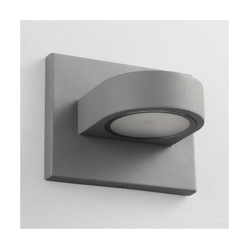 Applique murale d'extérieur à 1 ampoule Eris, Gris