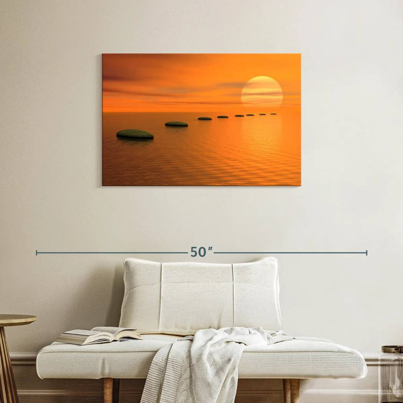 Kerrick Sunset Stepping Stones, H 24 po x l 36 po