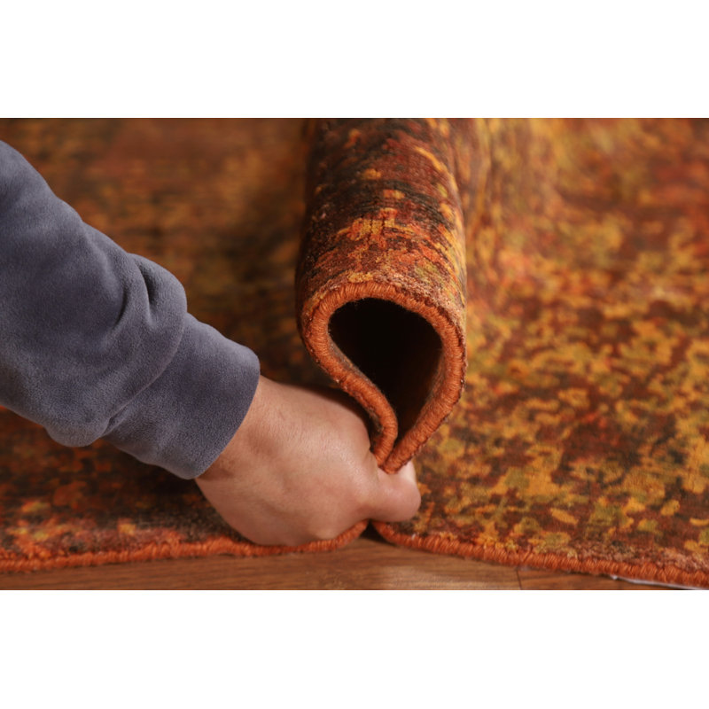 Tapis indien moderne all-over 4 x 6