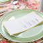 Assiettes rondes jetables EcoQuality Edge Collection 50 personnes-86758266-86758265