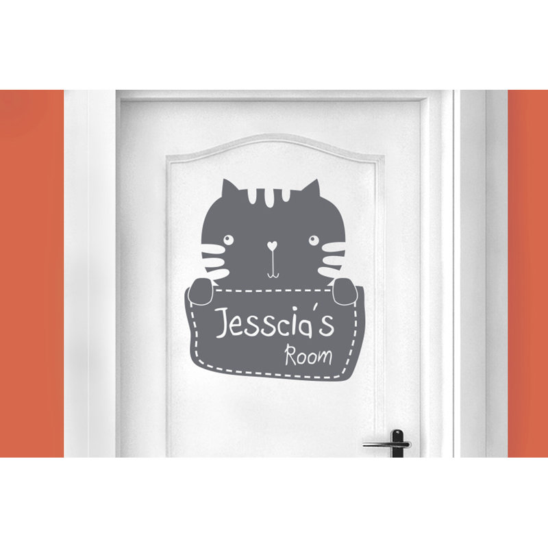 Animals Wall Decal, Grey