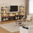 5 Tier Bookshelf With LED Lights-1337003700-1337003701