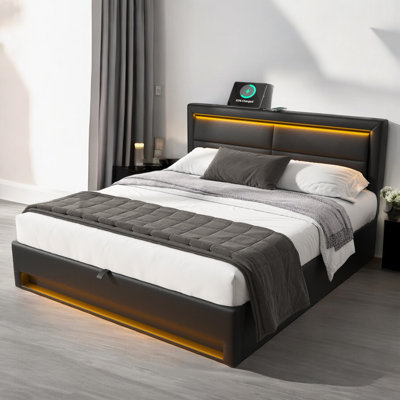 Crisstomo Upholstered Ottoman Storage Bed