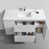 Blanc brillant est en rupture de stock