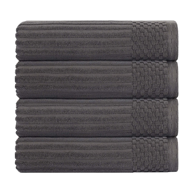 Ensemble de 4 boîtes d'invités de même taille Kaeleah, Gris foncé
