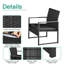 3 Piece Rattan Garden Furniture Set