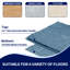 Tapis pour salle de bain Azriah Luxury Chenille-448502982-448502983