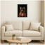 «Regal Portrait of a Frenchie» par The Creative Bunch Studio, reproduction d'art sur toile encadrée