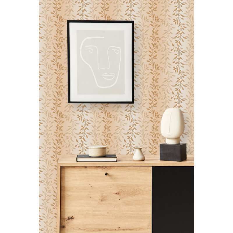 Little Leaves Wallpaper Pre-Pasted Vinyl Floral