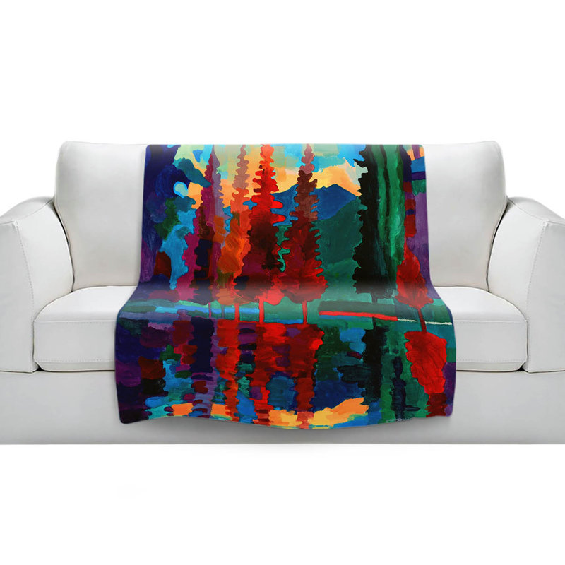 Couverture sherpa doux coucher colorado, l 51 po x L 60 po