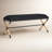 Bolivia Linen Upholstered Bench-1326557049