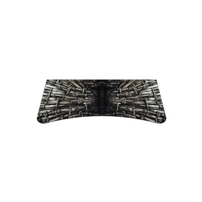  Arena Full-surface, Interchangeable, Water-resistant, And Washable Mouse Pad With Stitched Edges - Swords