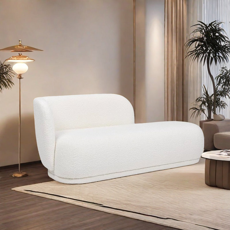 Chaise haute en éponge haute résilience, Accoudoir à gauche (vu de face)
