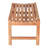 Ellie-Maye Solid Wood Teak Outdoor Bench