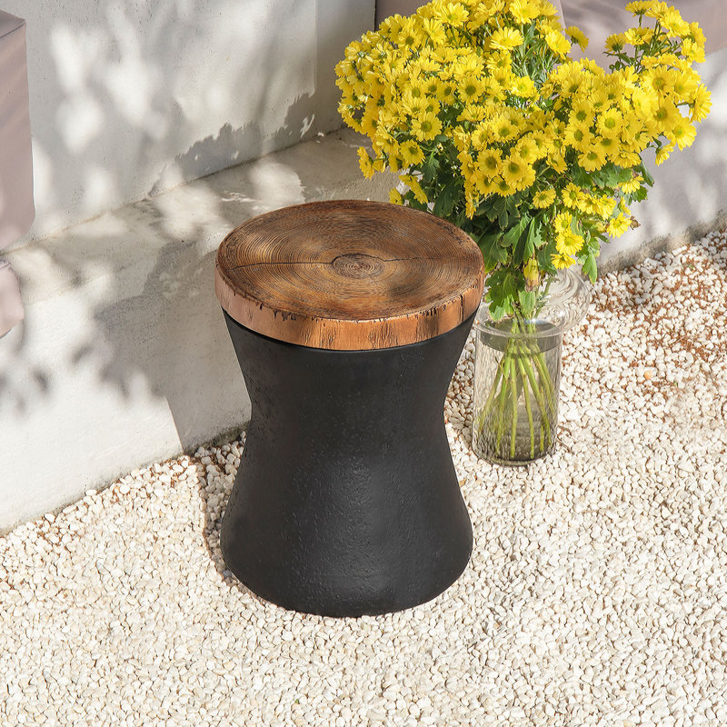 Kanab Concrete Side Table, 1