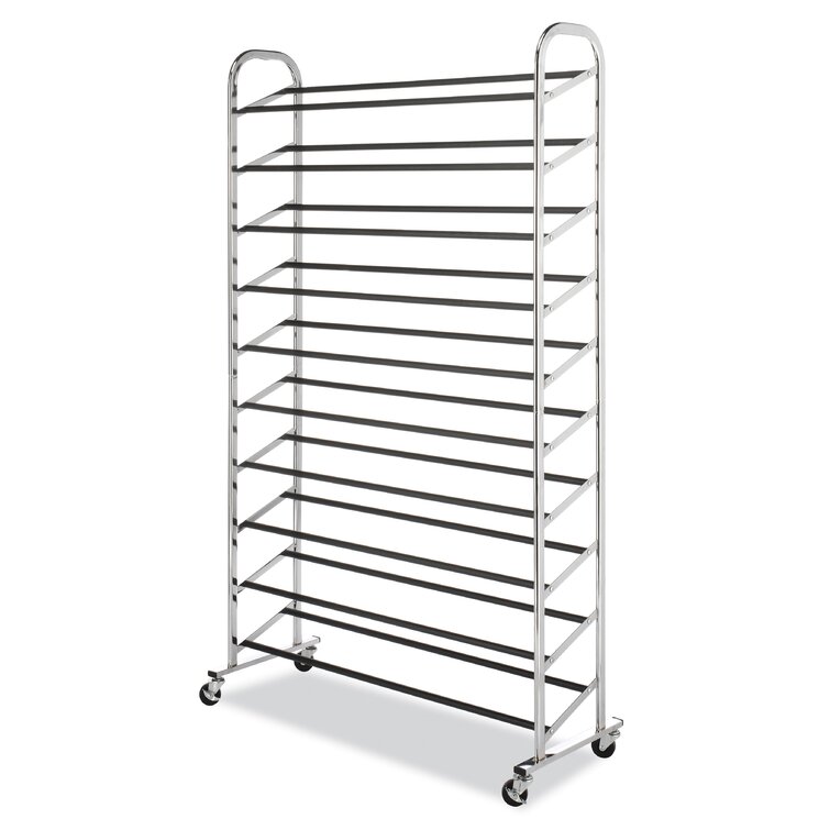 Rebrilliant 50 Pair 10 Tier Shoe Rack & Reviews