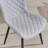 Modern Faux Leather Dining Chairs Upholstered Side Chairs for Kitchen & Living Room