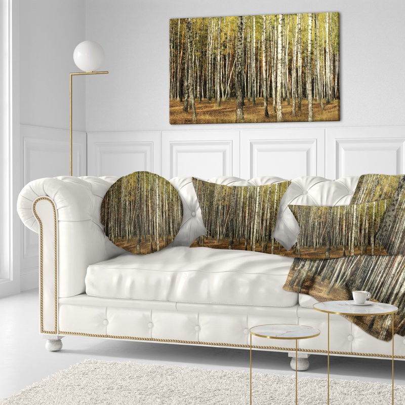 Coussin Green Forest, 12 po x 20 po, Rectangle