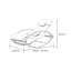 Solid Wood Simple Leisure Home Rocking Chair Solid Wood Rocking Chair