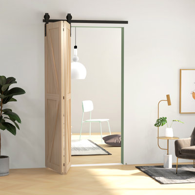 Beufort Sliding Standard Double Barn Door Hardware Kit