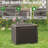 31 Gallon Resin Deck Box Waterproof UV Resistant Outdoor Storage Box-610250499
