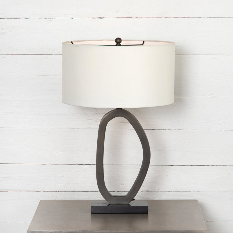 Lampe de table 24 po Belcara, Noir