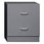 Lycinda 3 Piece Bedroom Furniture Set. 2 Door Wardrobe. 4 Drawer Chest Of Drawers. 2 Drawer Bedside Table. Matt Finish, Scratch Resistant, Brushed Chrome Metal Handles-88153599