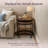 Lavish Home Small Round Nesting Coffee Tables