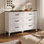 Commode double à 6 tiroirs Ahomly-80642010