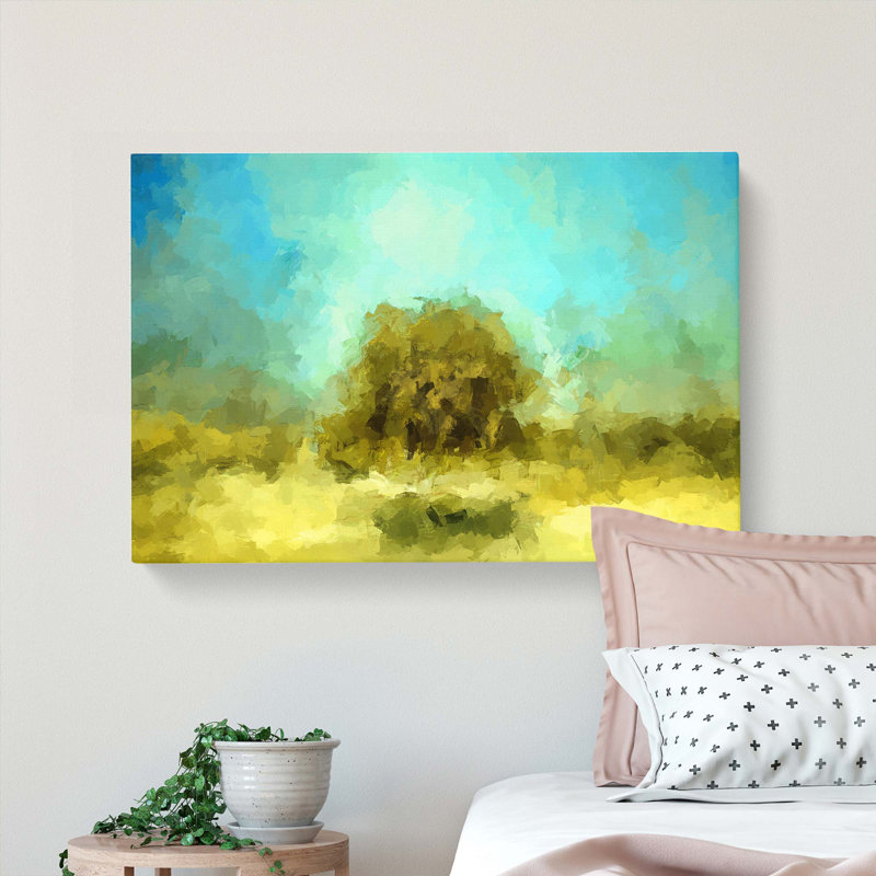 Abstract Tree in Abstract - Wrapped Canvas, 50cm H x 76cm W x 3cm D