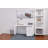 72" High Rolling 5 Shelf Bookcase-1410378673