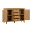 Censu Oak 4 Drawer Sideboard