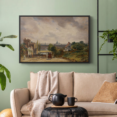 Sir Richard Steele's Cottage, Hampstead, c. 1832-John Constable-Framed Gallery Wrapped Canvas