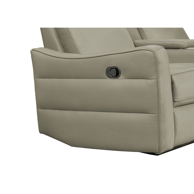 Fauteuil gris 7153 avec inclinaison manuelle