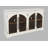 Sherree 65" Gothic Arch Transitional Sideboard Storage Cabinet with Glass Doors-381822049