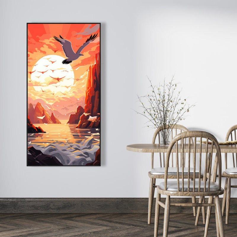 Isles of omen - 24"x48" Framed canvas