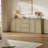 89.67" Bohemian-inspired Sideboard With Adjustable Shelves-410830303