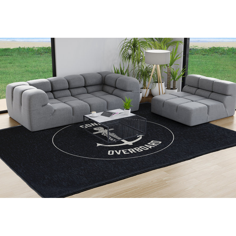 Adeyinka Chenille Indoor Rug, Rectangle 8' x 10'