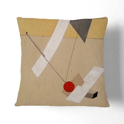 Proun 12E Square Throw Cushion