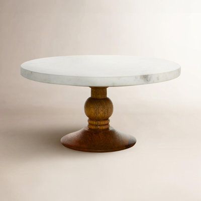 Vanderpool Wood Cake Stand