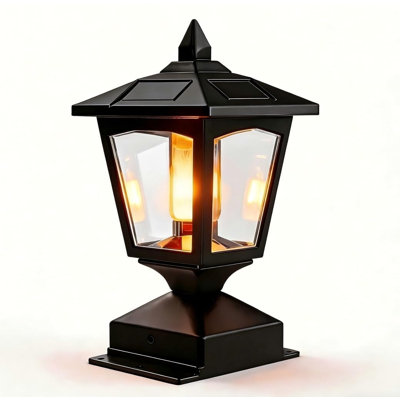 Solar Powered Fence Post Cap Light