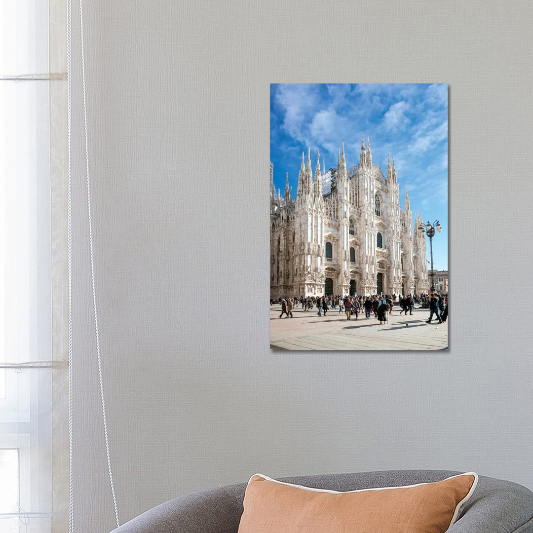 Piazza Del Duomo, Milan, Italy by Matteo Colombo - Wrapped Canvas Print