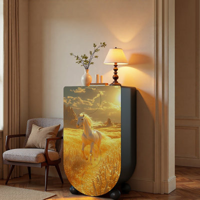 Simple modern living room storage cabinet