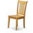 3 Piece Dining Room Table Set Contains a Rectangle Kitchen Table with Butterfly Leaf and 2 Dining Chairs, Oak-980559243-888145822